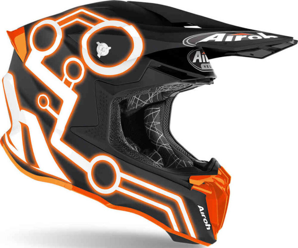 Airoh Twist 2.0 Neon Orange Matt шлем внедорожный