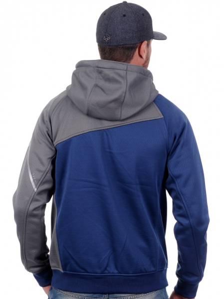 Fox Thermabond Resist Zip Hoody толстовка, серо-синий