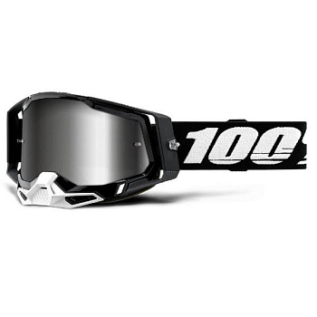 100% Racecraft 2 Black / Mirror Silver Lens мотоочки