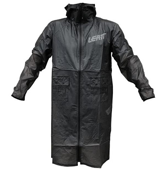 Leatt Coat MudCoat Black плащ дождевик