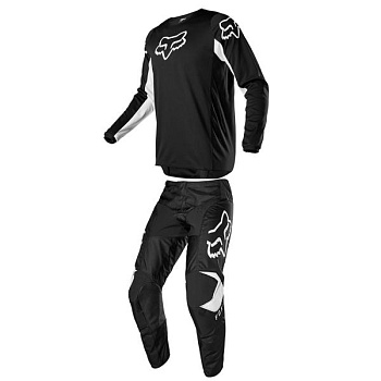 Fox Racing 180 Prix Youth 2020 комплект подростковый, черно-белый