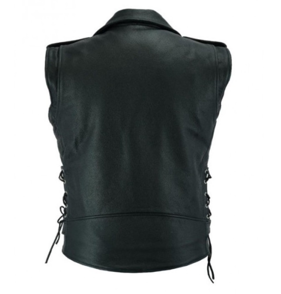 First V778 BFL Жилет-косуха мужской с плетением сбоку, XS-3XL