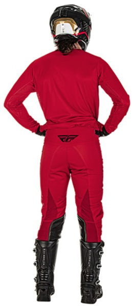 Fly Racing Kinetic Fuel комплект, красно-черный Fly Racing Kinetic Fuel комплект, красно-черный