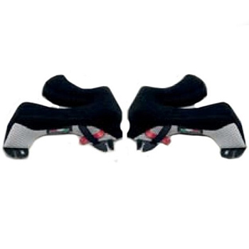 Airoh Aviator Ace боковые подушки (щеки) для шлема, черно-белый