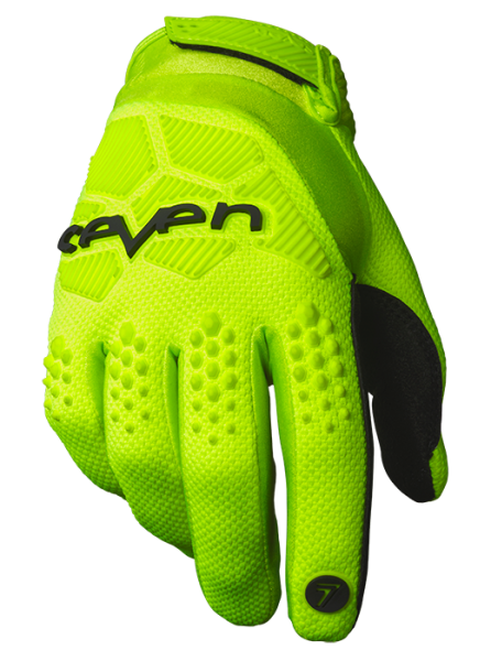 Seven Rival Flo Yellow мотоперчатки