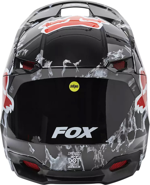 Fox V1 Karrera Black шлем кроссовый