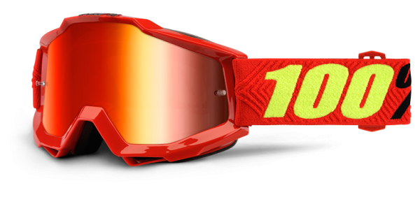 100% Accuri Saarinen Mirror Silver Lens мотоочки
