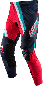 Leatt GPX 5.5 I.K.S 2019 мотоштаны, красно-синий