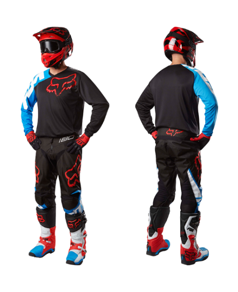 Fox Racing 180 Sabbath SE 2017 комплект, черно-синий