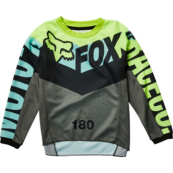 Fox Racing 180 Trice Kids Teal джерси детская