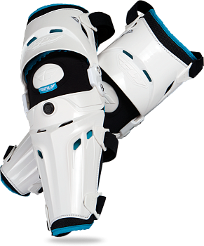 Fly Racing 5 Pivot наколенники, белый