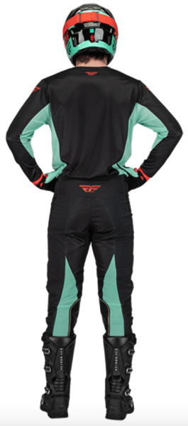 Fly Racing Kinetic S.E. Rave Black/Mint/Red комплект Fly Racing Kinetic S.E. Rave Black/Mint/Red комплект
