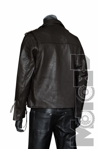 First M750BRN/CC Куртка косуха мужская кожаная с плетением, коричневая First M750BRN/CC Куртка косуха мужская кожаная с плетением, коричневая