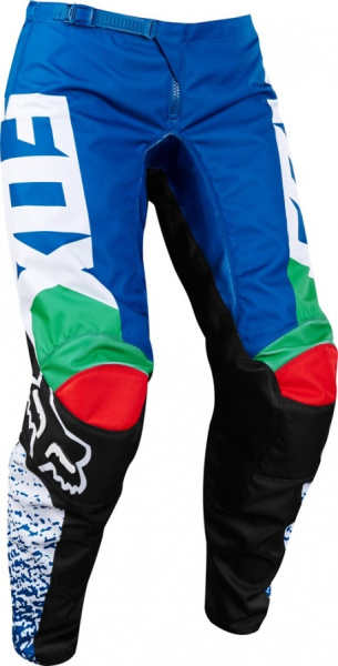 Fox Racing 180 Womens 2018 мотоштаны женские, сине-белый