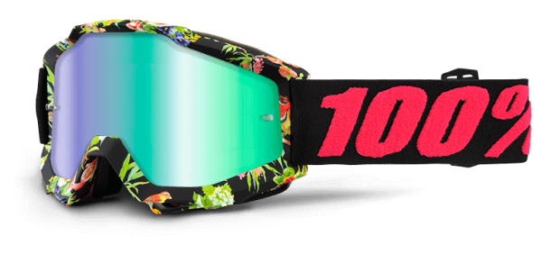 100% Accuri Chapter 11 Mirror Green Lens мотоочки