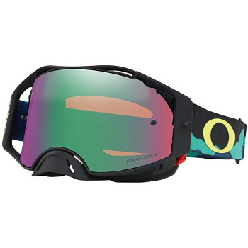 Oakley Airbrake E.Tomac Camo Army Blues / Prizm MX мотоочки зеленая линза (OO7046-83)