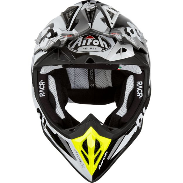 Airoh Aviator 2.2 Racr шлем внедорожный, черно-желтый