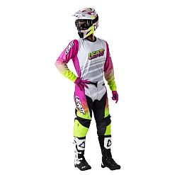 Leatt 3.5 Ride Kit 2026 Retro Pink комплект мотоштаны + джерси, розовый