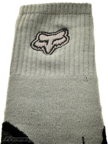 Fox Coolmax Thin мотоноски, черно-серый