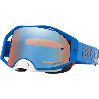 Oakley Airbrake Heritage Stripe Blue / Prizm MX Sapphire Iridium мотоочки (OO7046-97)