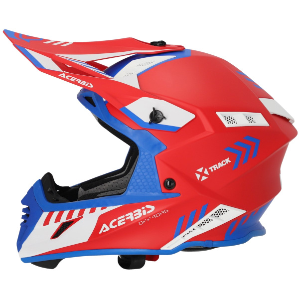 Acerbis X-Track Mips 22-06 Red/Blue шлем внедорожный