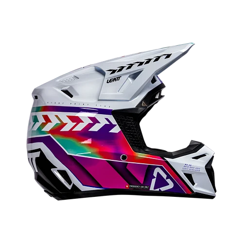 Leatt Kit Moto 8.5 V26 Pinata шлем кроссовый + Velocity 5.5 мотоочки