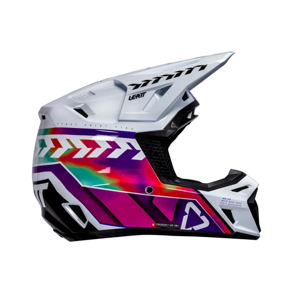 Leatt Kit Moto 8.5 V26 Pinata шлем кроссовый + Velocity 5.5 мотоочки