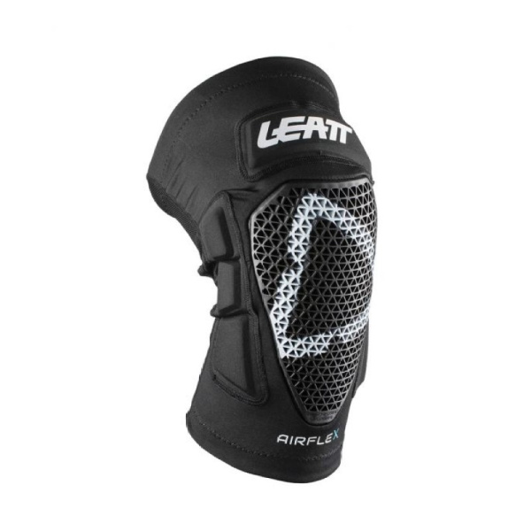 Leatt 3DF AirFlex Pro Black наколенники короткие