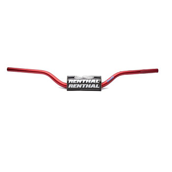 Renthal Fatbar KTM SX/SX-F 09-12\Suzuki RM/RMZ 06-12, руль кроссовый (28мм),красный (672-01-RD)