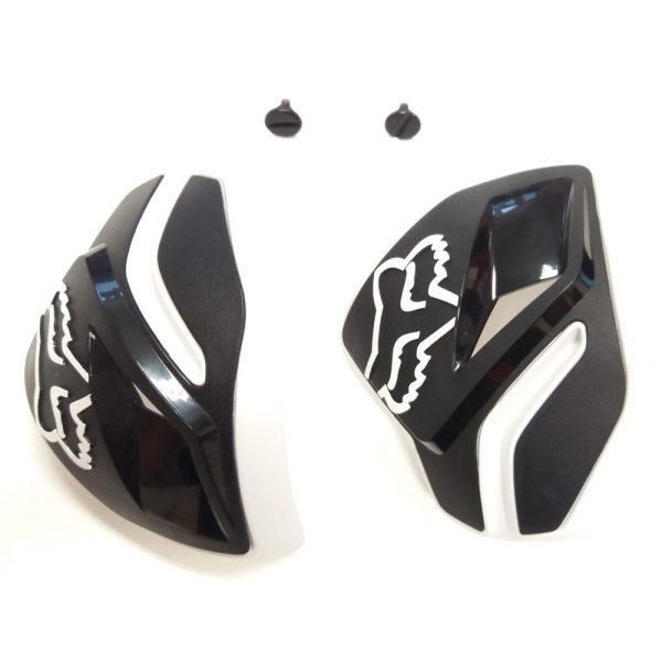 Fox Raptor Shldr Rplcmt Kit+Screws Black/White рекомплект панциря