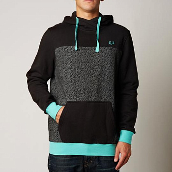 Fox Bronson Pullover Fleece толстовка, черно-серый Fox Bronson Pullover Fleece толстовка, черно-серый
