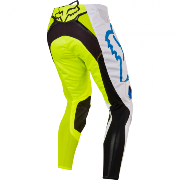 Fox Racing 360 Creo Youth 2017 мотоштаны подростковые, бело-желтый Fox Racing 360 Creo Youth 2017 мотоштаны подростковые, бело-желтый