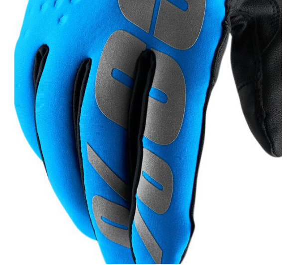 100% Hydromatic Brisker мотоперчатки, синий
