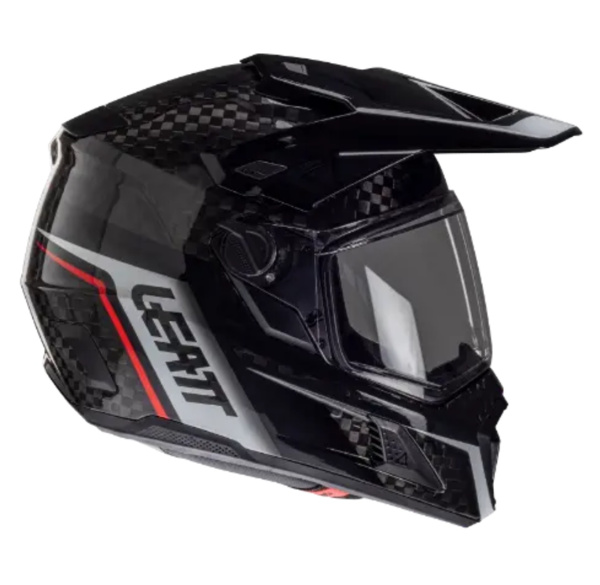Leatt Kit ADV 9.5 Carbon V25 Black шлем + Velocity 4.5 мотоочки