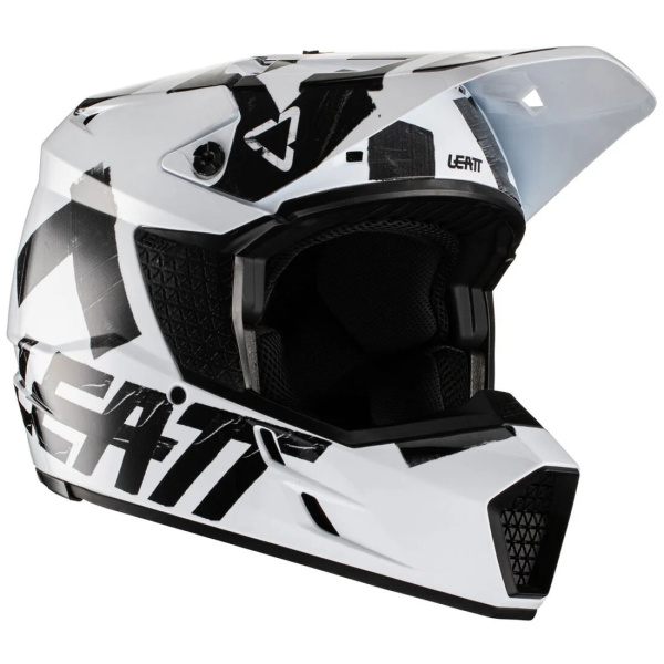 Leatt Moto 3.5 White шлем кроссовый