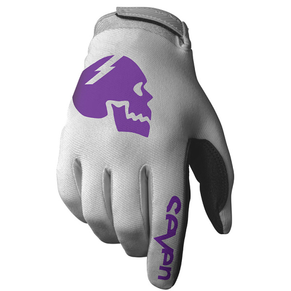 Seven Annex Slay White/Purple мотоперчатки