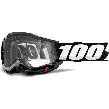100% Accuri 2 OTG Black / Clear Lens мотоочки