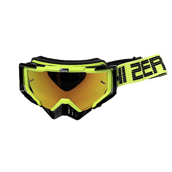 IIZERO Yellow Mirror Orange Lens мотоочки