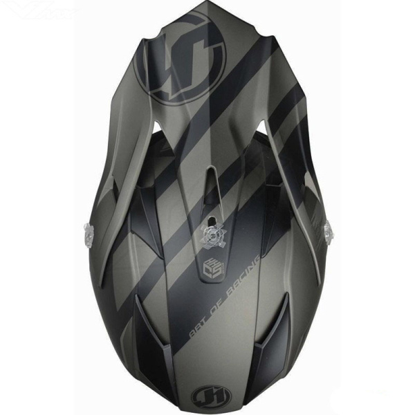 Just1 J32 PRO Kick шлем кроссовый, черный матовый