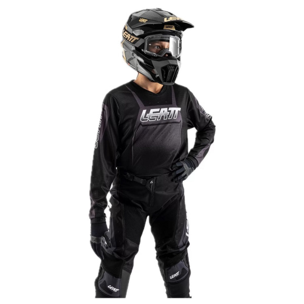 Leatt 3.5 Ride Kit Junior 2025 Black комплект подростковый, мотоштаны + джерси Leatt 3.5 Ride Kit Junior 2025 Black комплект подростковый, мотоштаны + джерси