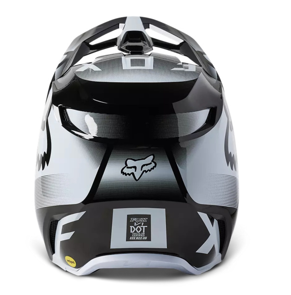 Fox Racing V1 Leed Youth Black/White шлем подростковый Fox Racing V1 Leed Youth Black/White шлем подростковый