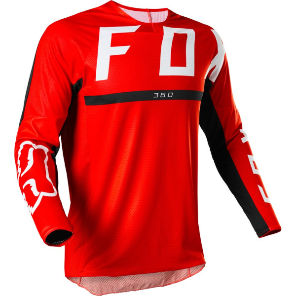 Fox Racing 360 Merz Flow Red джерси Fox Racing 360 Merz Flow Red джерси