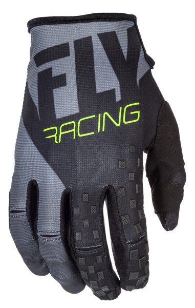 Fly Racing Kinetic 2018 мотоперчатки, черно-серый Fly Racing Kinetic 2018 мотоперчатки, черно-серый