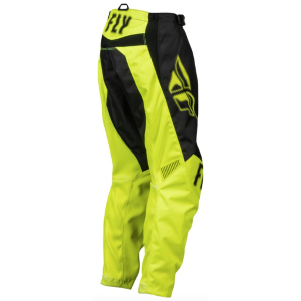 Fly Racing F-16 2023 Black/Hi-Vis мотоштаны подростковые Fly Racing F-16 2023 Black/Hi-Vis мотоштаны подростковые