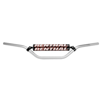 Renthal ATV руль кроссовый 7/8 (22мм), cеребряный (781-01-SI)