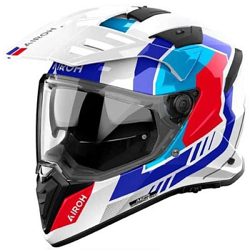 Airoh Bandit Horn White шлем эндуро