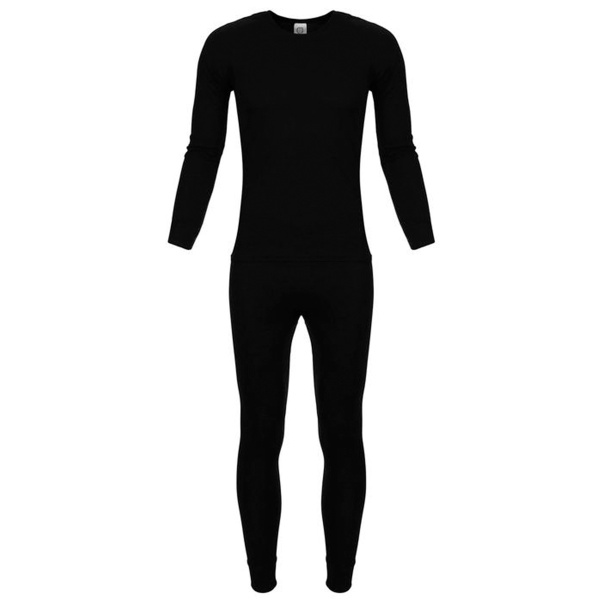 Silver Pinquin 062 термобелье комплект (джемпер+штаны), черный