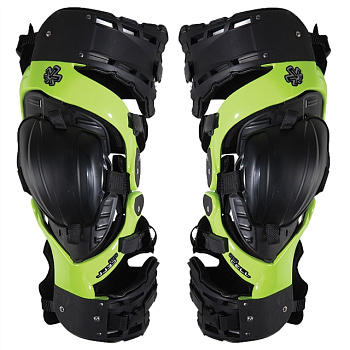 Asterisk Ultra Cell Knee Brace наколенники, черно-зеленый