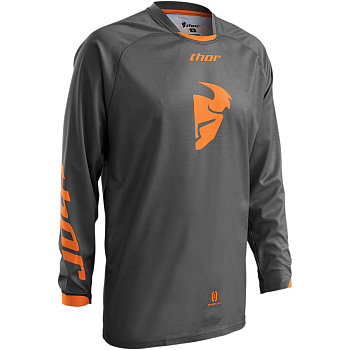 Thor Phase Gryout джерси, серо-оранжевый