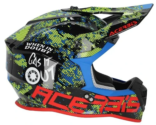 Acerbis Linear 22-06 White/Black шлем внедорожный, бело-черный